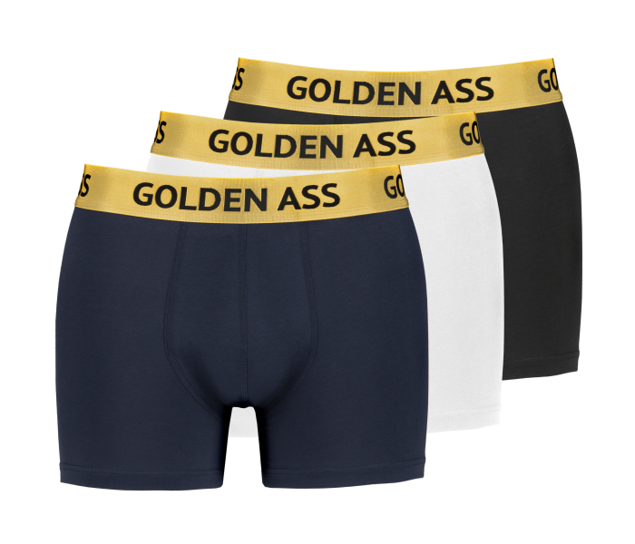 Golden Ass 3-Pack heren boxershort mix