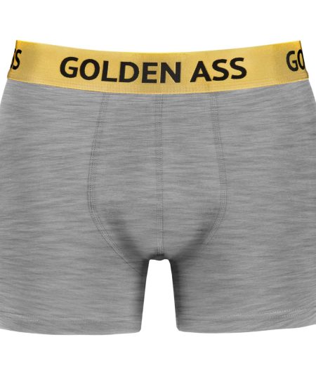 Golden Ass 3-Pack heren boxershort grijs