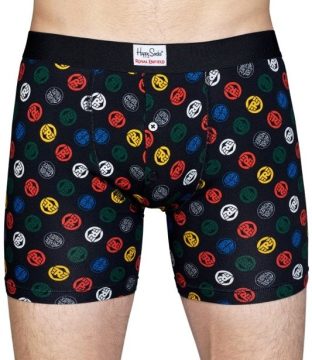 Happy Socks x Royal Enfield heren boxershort met knoopjes