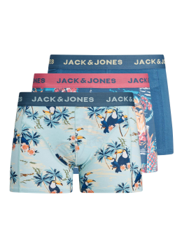Jack & Jones Jactropic Pinapple trunks 3-pack heren boxershorts