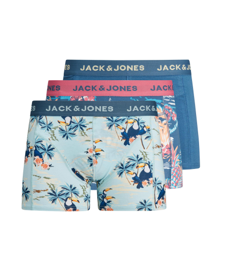 Jack & Jones Jactropic Pinapple trunks 3-pack heren boxershorts